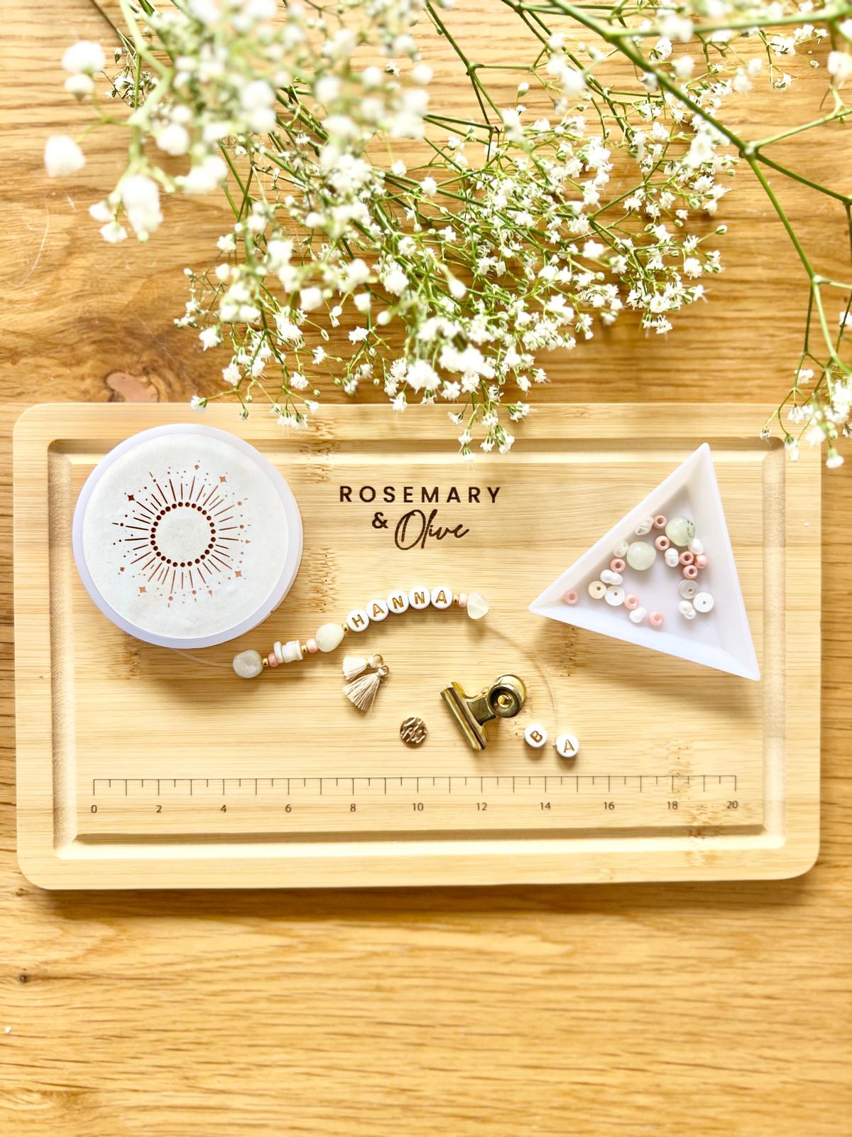 Perlen Bar Aufbau und Materialien